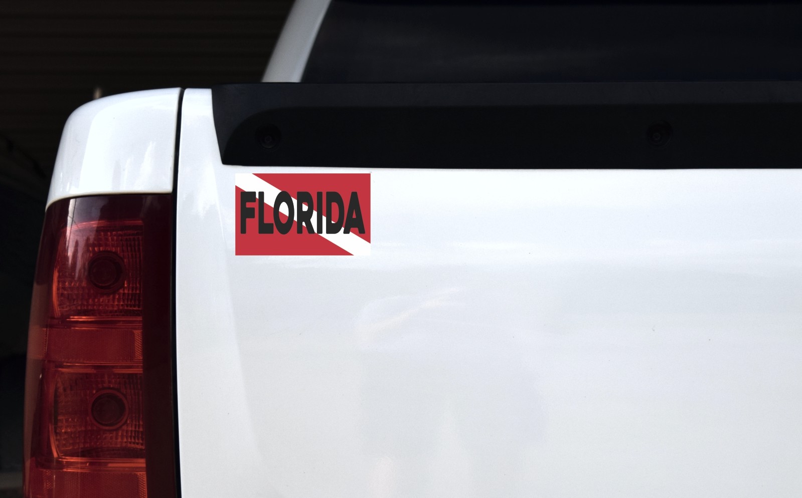 Florida Dive Flag Sticker