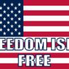 Freedom Isn't Free Sticker