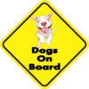 Dogs On Board Sticker