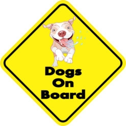 Dogs On Board Sticker