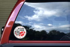 Red Bulldog Pride Sticker