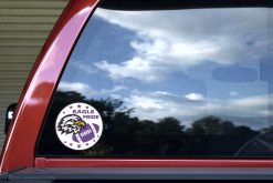 Purple Eagle Pride Sticker