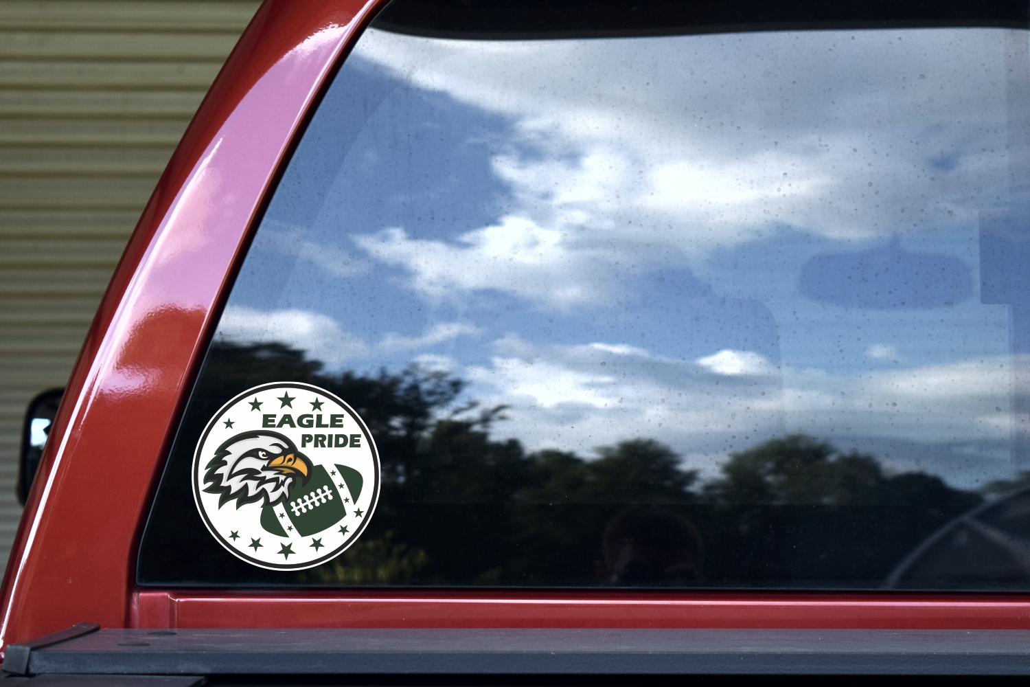 Green Eagle Pride Sticker