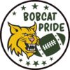 Green Bobcat Pride Sticker
