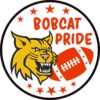 Red Bobcat Pride Sticker