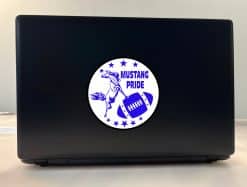 mustang pride sticker