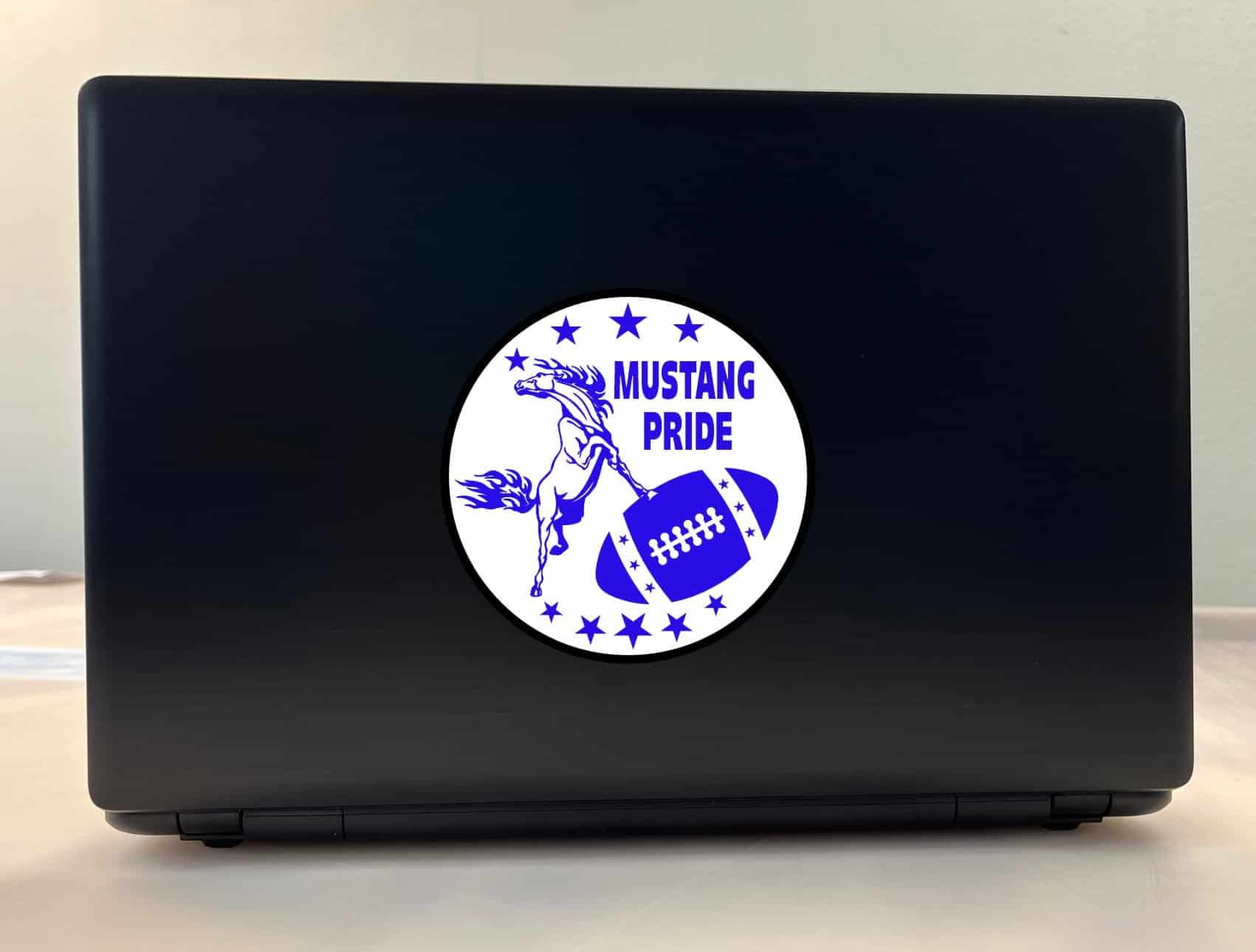 mustang pride sticker