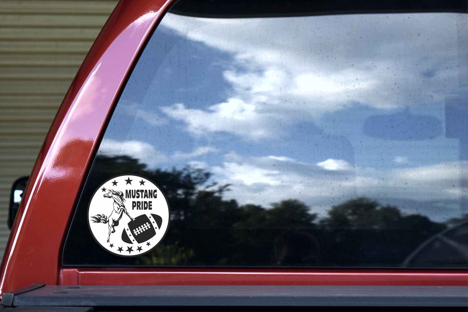Mustang Pride Sticker
