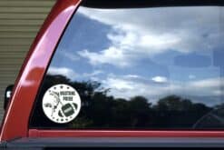 5in x 5in Green Mustang Pride Sticker