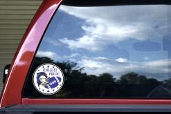 Blue Football Knight Pride Sticker
