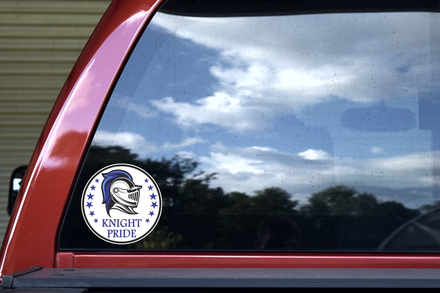 Blue Knight Pride Sticker