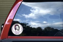 Purple and Gold Knight Pride Sticker