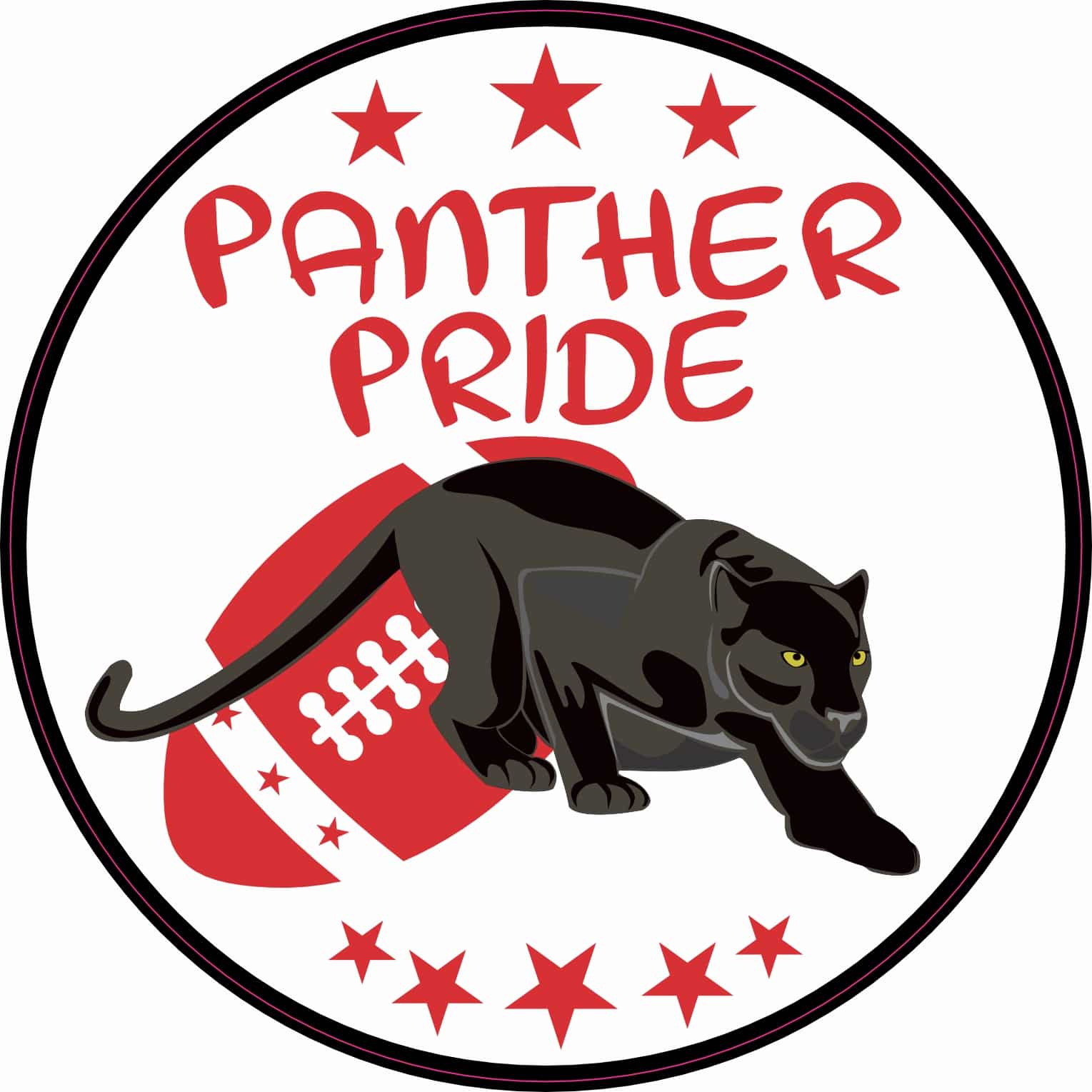Panther Pride Sticker