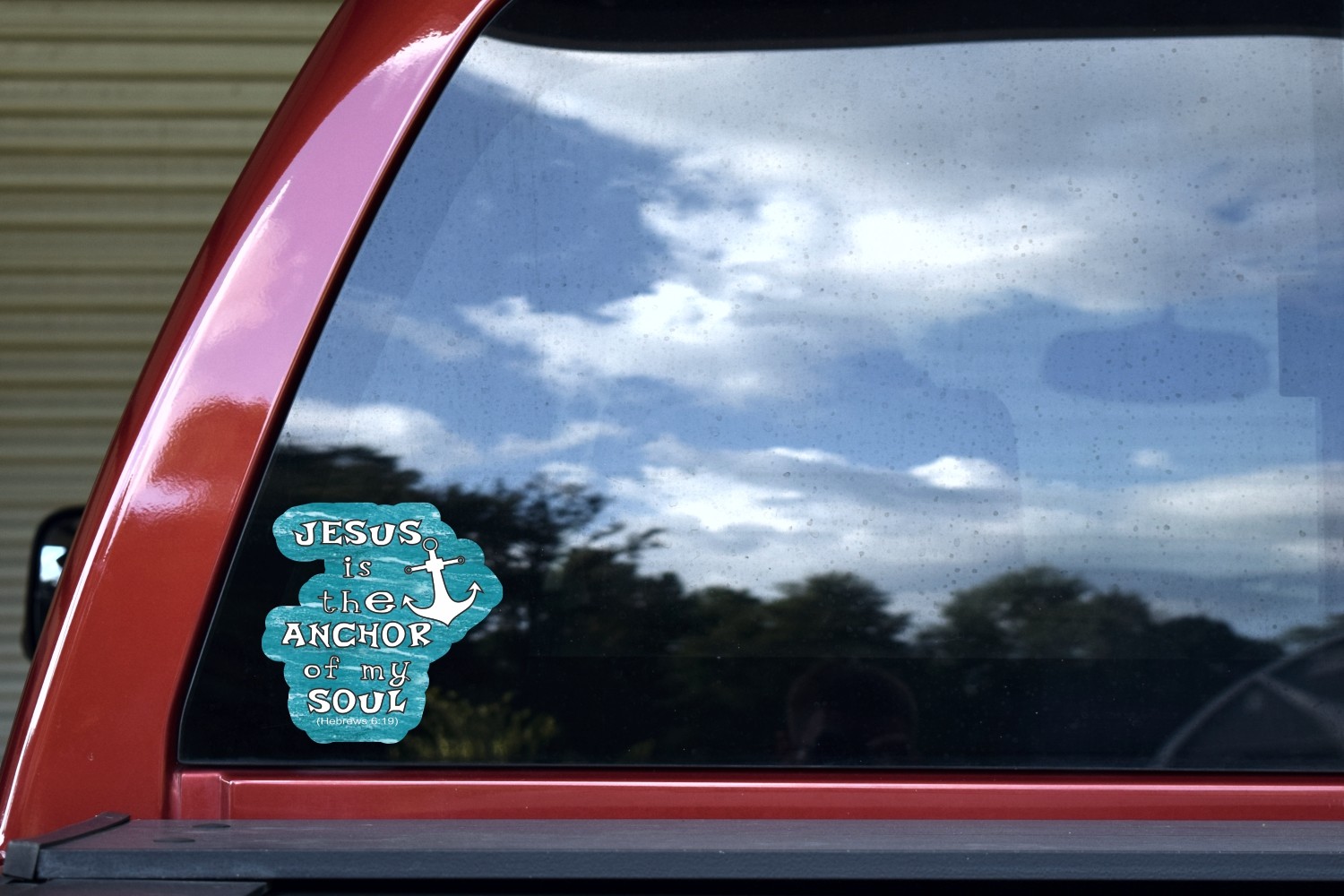 Jesus Is the Anchor Sticker