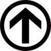Directional Arrow Sticker