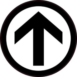 Directional Arrow Sticker