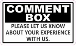 Comment Box Magnet