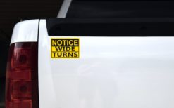 Notice Wide Turns Magnet