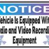 Butterfly Notice Audio and Video Magnet
