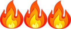 Fire Stickers