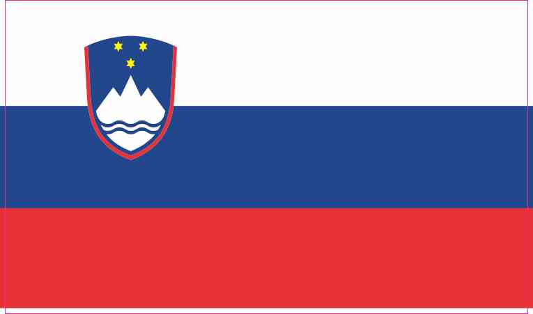 Slovenia Flag Sticker