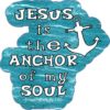 Jesus Is the Anchor Sticker