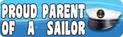Proud Parent of a Sailor Bumper Sticker