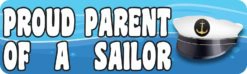 Proud Parent of a Sailor Bumper Sticker