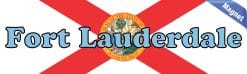 Alternative view of 10in x 3in Fort Lauderdale Magnet