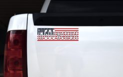 Alternative view of 10in x 3in American Flag in God We Trust Magnet