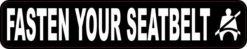 Fasten Your Seatbelt Sticker