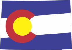 Colorado State Flag Sticker