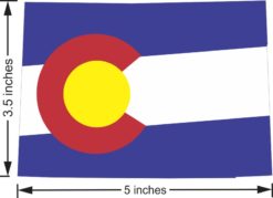 Colorado State Flag Sticker