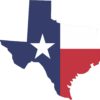 Texas State Flag Sticker