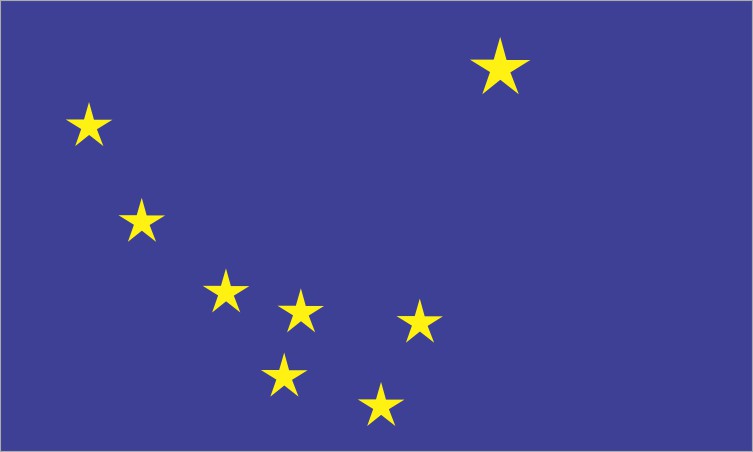 Alaska State Flag Magnet