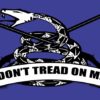 Blue Gadsden Flag Magnet
