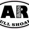 Oval AR Bull Shoals Arkansas Sticker