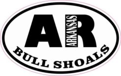 Oval AR Bull Shoals Arkansas Sticker