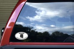 Alternative view of 5in x 3in Oval Arizona the Grand Canyon State Sticker