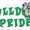 Green Bulldog Pride Sticker