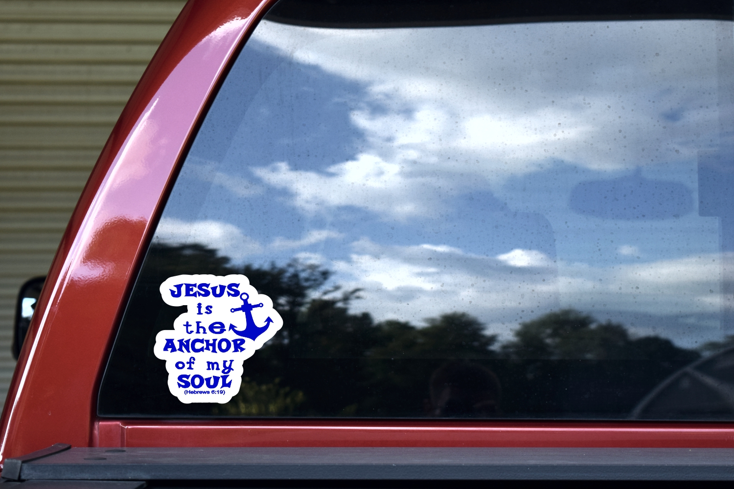 Jesus Is the Anchor Sticker