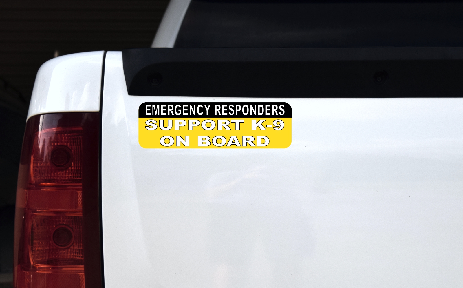 Support K-9 on Board Bumper Magnet