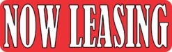 Now Leasing Sticker