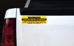 Vehicle Video Recording in Progress Magnet