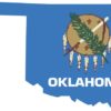 Oklahoma State Flag Sticker