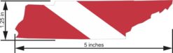Tennessee Diver Down Flag