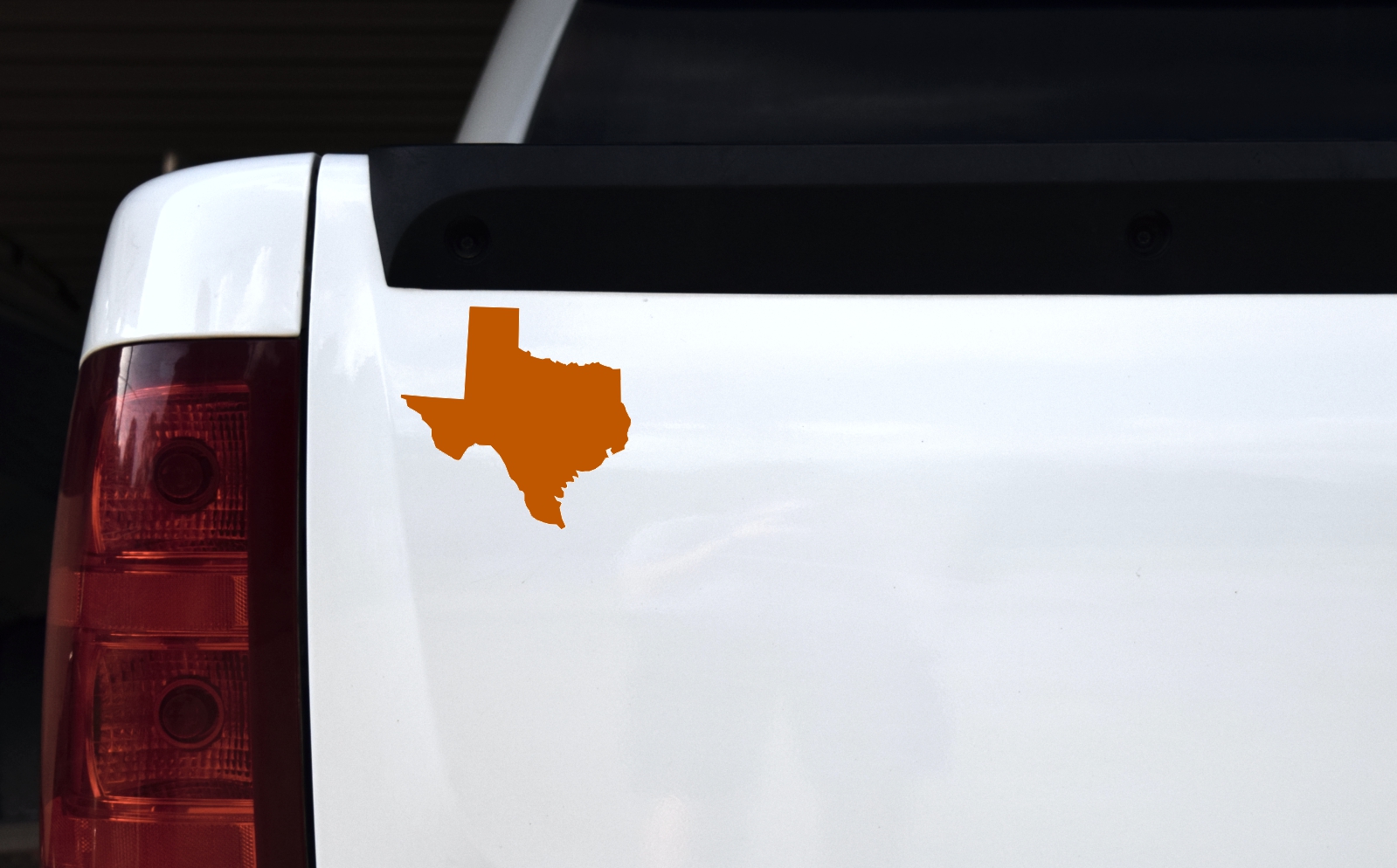 5in x 5in Orange Texas Sticker - Image 3