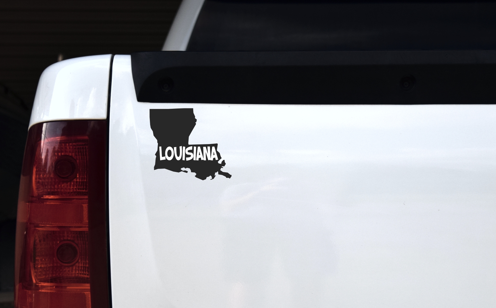 5in x 4.5in Die Cut Louisiana Sticker - Image 2