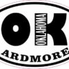 Oval OK Ardmore Oklahoma Sticker