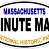 Oval Minute Man National Historic Park Sticker